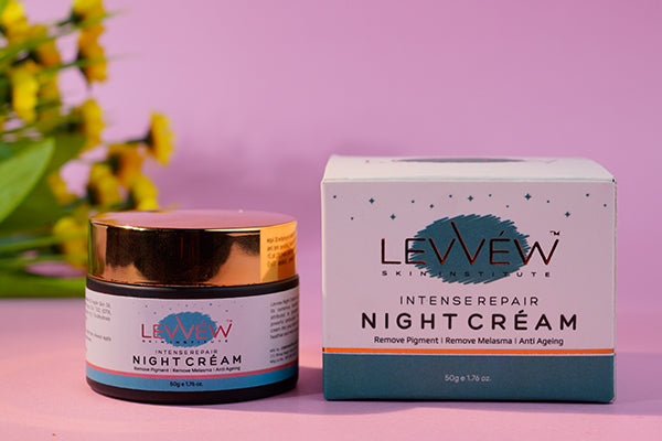 Levvew Night Cream – Repair, Restore & Renew While You Sleep
